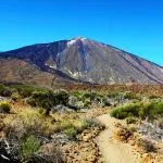 Desert near Teide volcano (Tenerife, Canarian Islands, Spain)