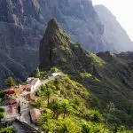 Mountains around famous Masca village on Tenerife