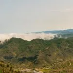 Paisaje con nubes en Teno Alto, isla de Tenerife