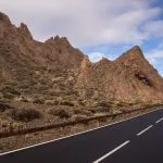 Road and country, Tenerife, Spain